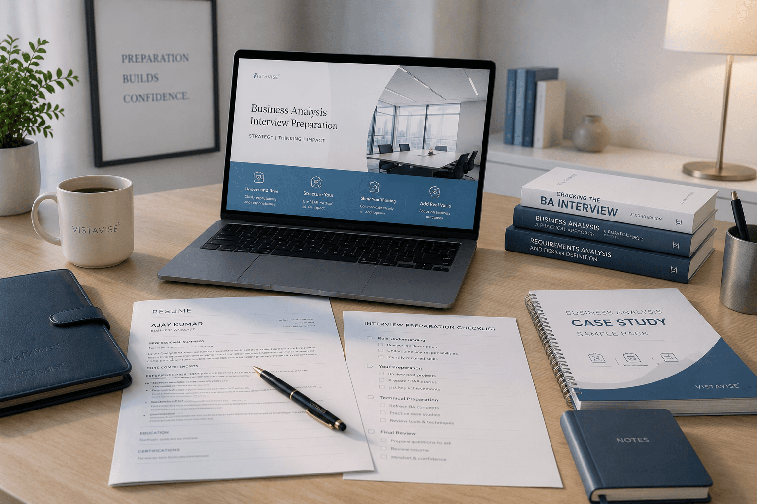 Interview Mastery & Mock Scenarios editorial visual